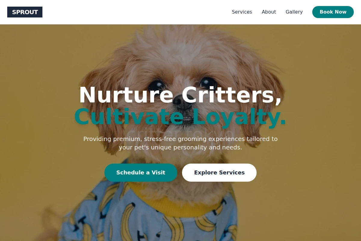 Sprout Pet Grooming
