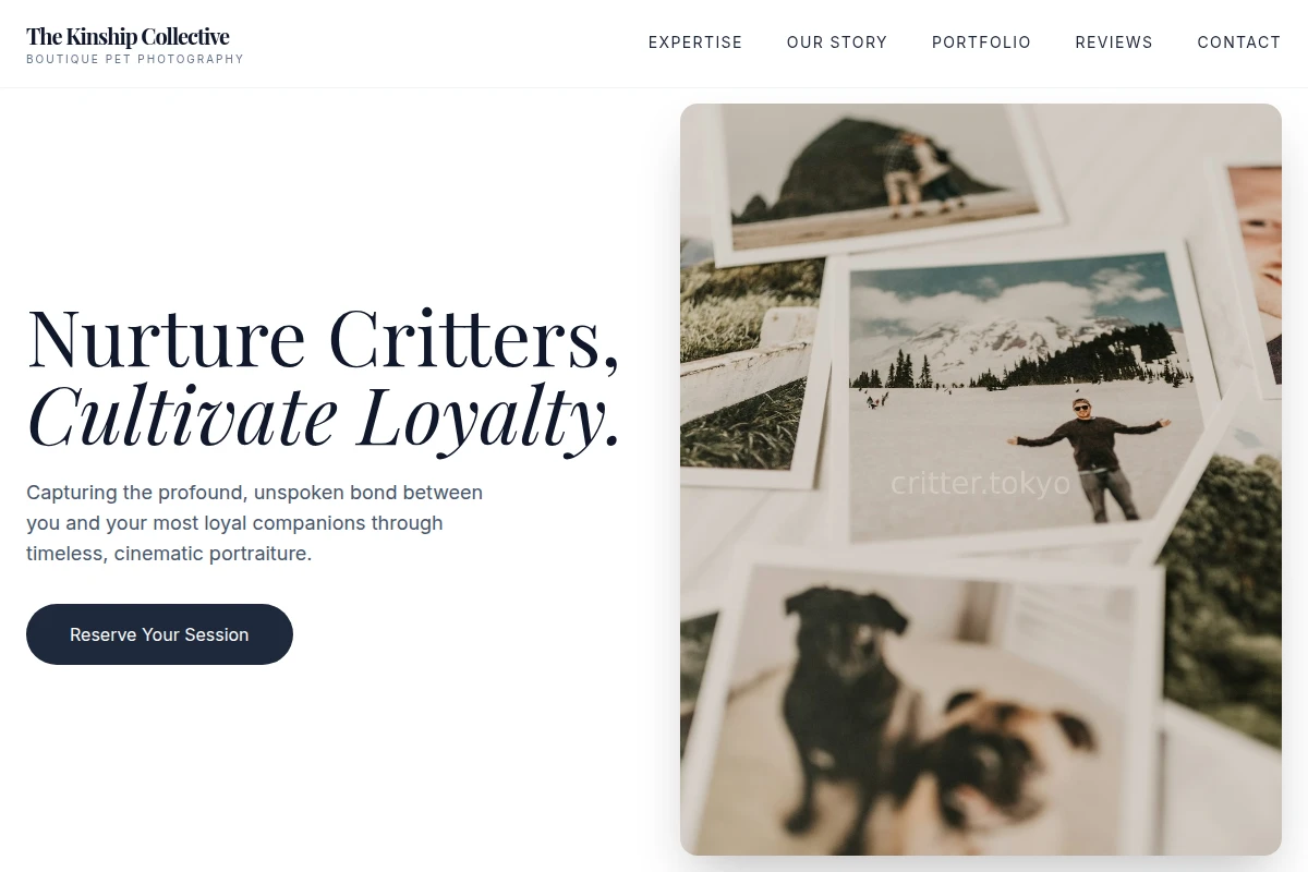 Boutique Pet Photography