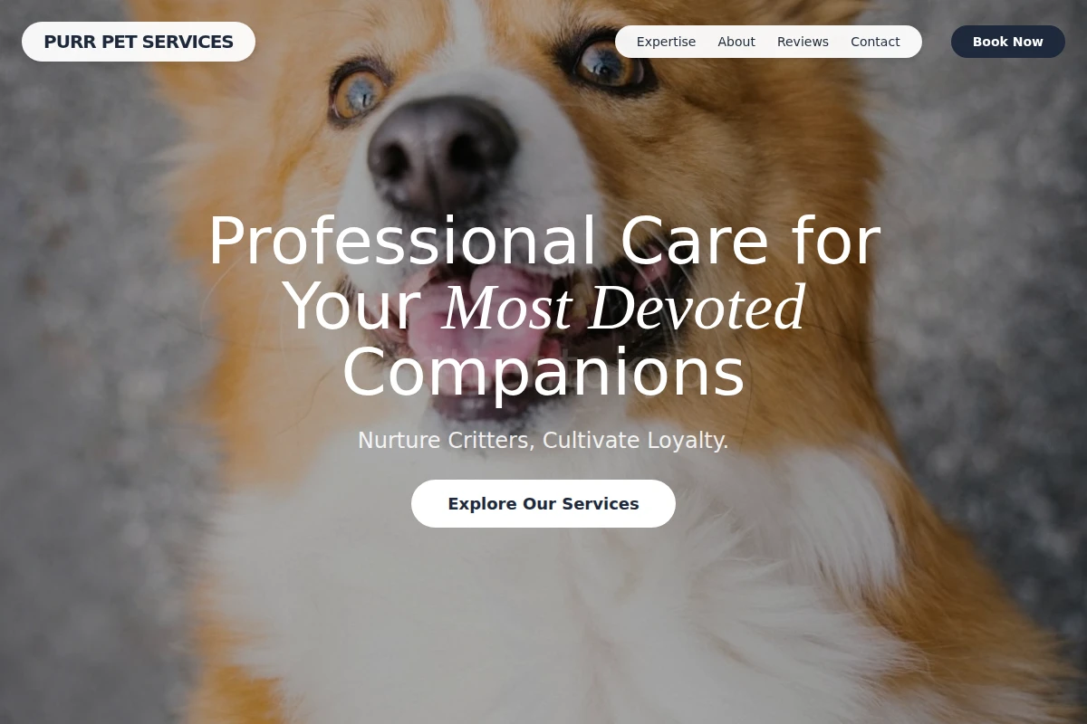 Purr Pet Services