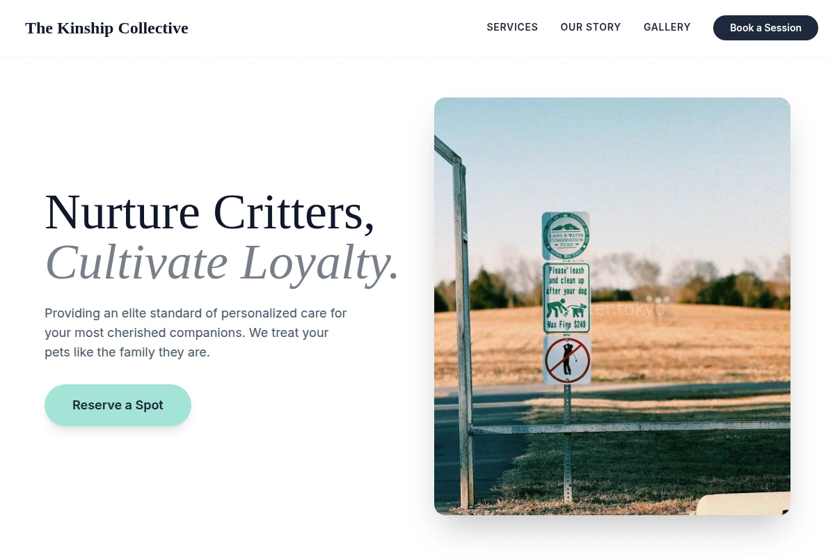Curated Pet Services
