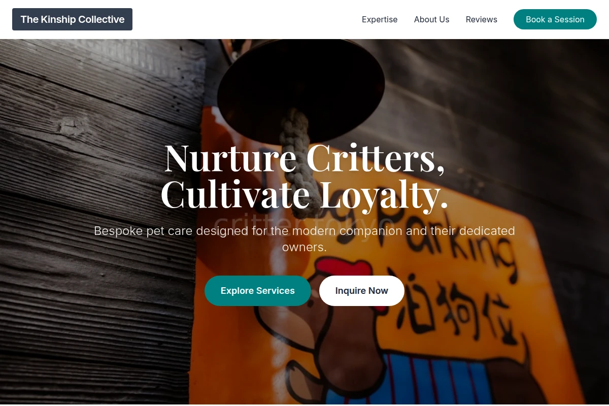 Curated Pet Services