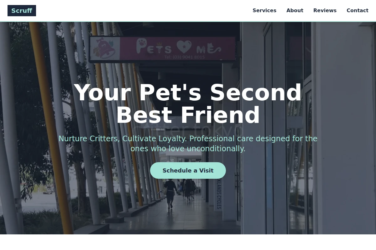 Scruff Pet Services