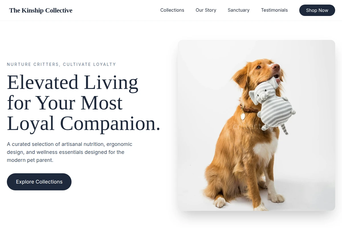 Curated Pet Shop