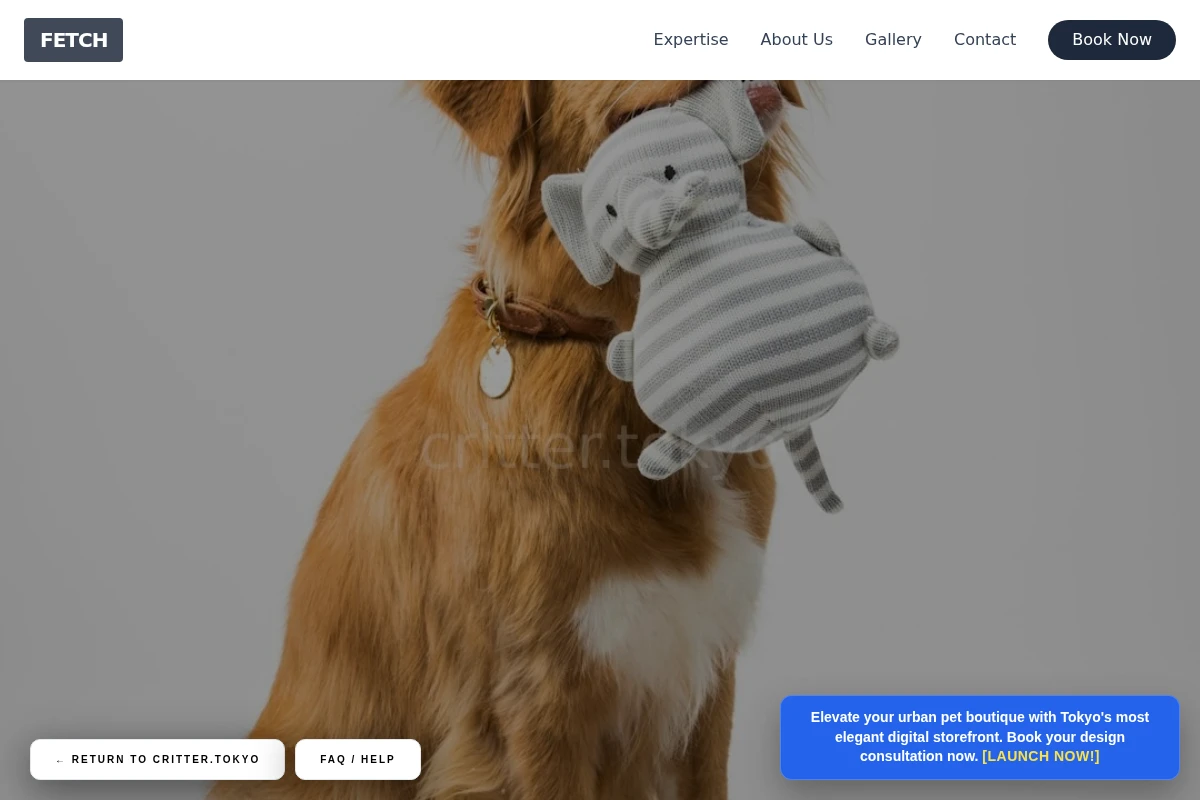 Fetch Pet Shop
