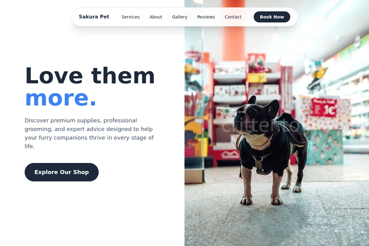 Sakura Pet Shop