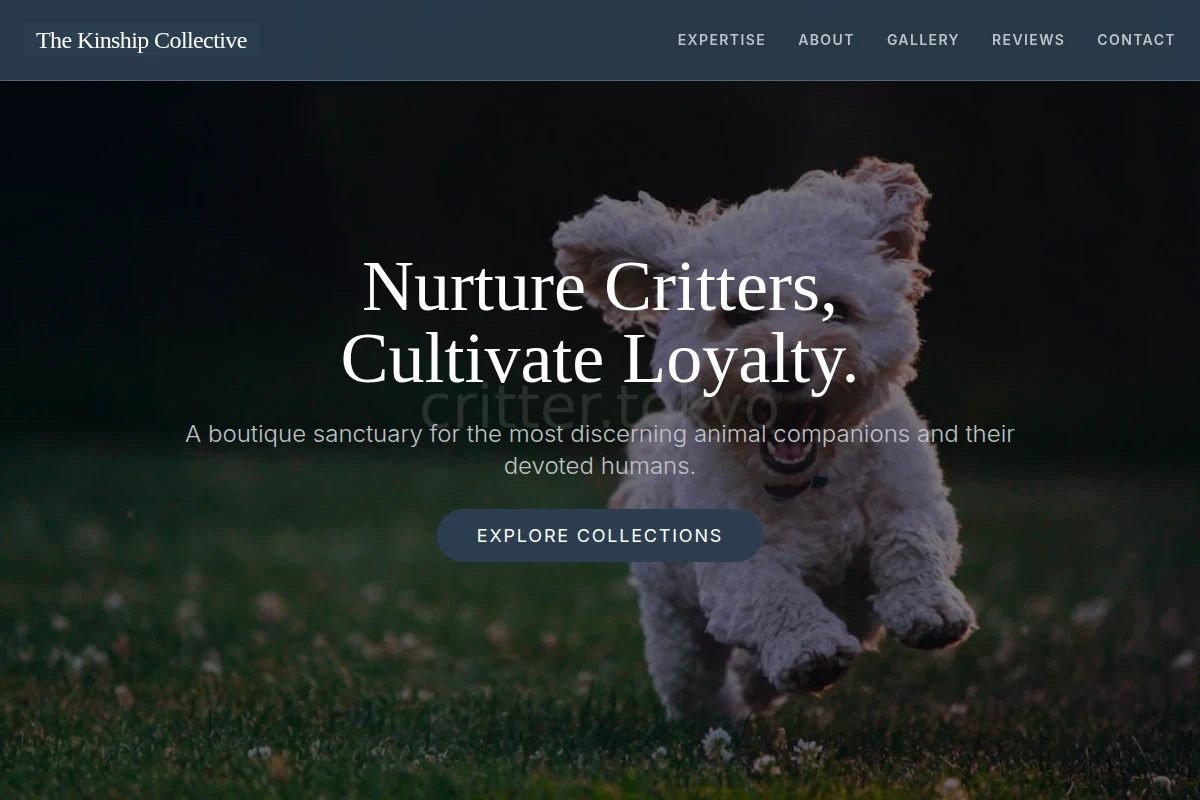 Curated Pet Shop